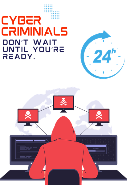Cyber Hackers Don't Sleep | Cybersecurity Solutions | TechAssured